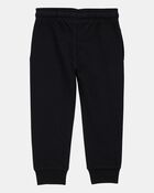 Toddler 2-Pack Pull-On Drawstring Joggers - Grey/Black, image 13 of 13 slides