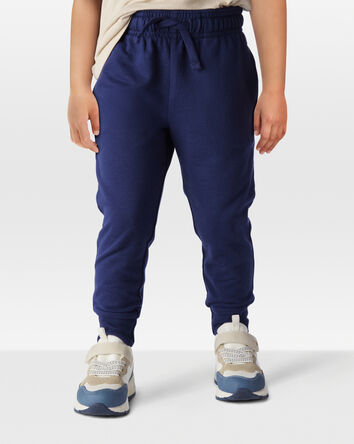 Toddler Boy Pull-On Drawstring Joggers - Blue, 