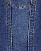 Baby Boy Knit-Like Denim Jacket - Dark Wash, image 2 of 4 slides