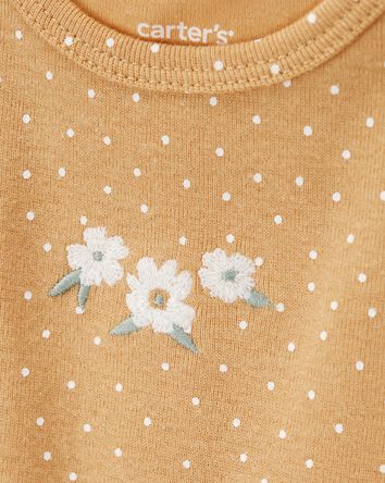 Baby Girl 3-Piece Floral Little Character Set&reg; - Gold/White, 