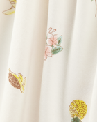 Baby Girl 2-Piece Tropical Print PurelySoft Outfit Set - Ivory, image 2 of 5 slides