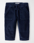 Baby Organic Cotton Corduroy Drawstring Pants, image 1 of 5 slides