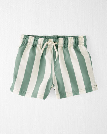 Toddler Boy Recycled Swim Trunks, 