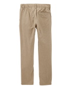 Kid 3-Pack Active Uniform Pull-On Pants - Khaki, image 4 of 4 slides