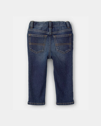 Baby Faded Blue Wash Classic Jeans, 