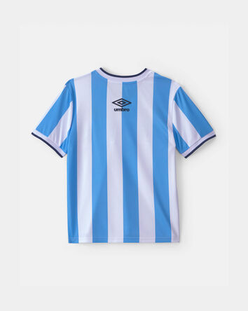 Kids Umbro Argentina Soccer Jersey - Light Blue/White, 