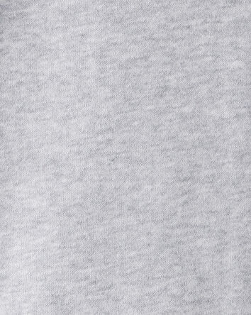 Boys DayDream Fleece Zip-Up Hoodie - Grey, 