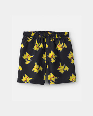 Boys Pok&eacute;mon Swim Trunks - Black/Yellow, 