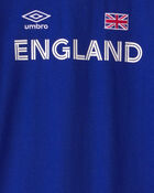 Baby Umbro England Soccer Romper - Blue/Red, image 3 of 3 slides