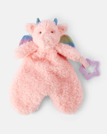 Girls Dragon Plush Toy - Pink, 