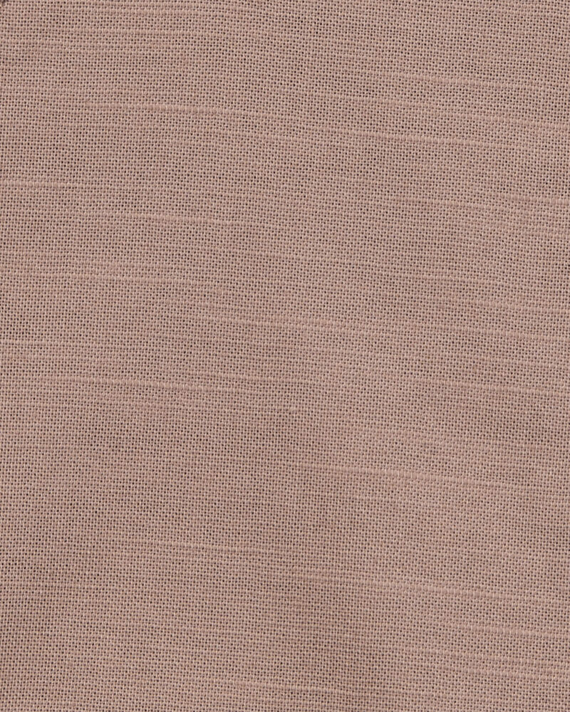 Baby Boy 2-Piece Sunset Tee & Shortall Set - Brown, image 5 of 6 slides