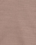 Baby Boy 2-Piece Sunset Tee & Shortall Set - Brown, image 5 of 6 slides