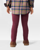 Toddler Boy  Pull-On Slim Fit Pants - Red, image 4 of 6 slides