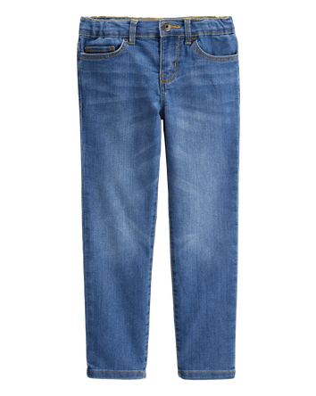 Kid Medium Blue Wash Super Skinny-Leg Jeans, 