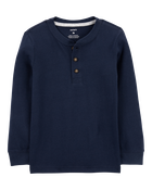 Baby Long-Sleeve Henley Tee, image 1 of 3 slides
