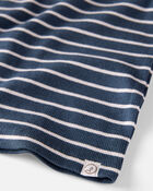 Toddler Organic Cotton Pajama Set in Stripes, image 2 of 4 slides