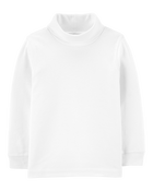 Toddler Boy Cotton Turtleneck - Ivory, image 1 of 3 slides
