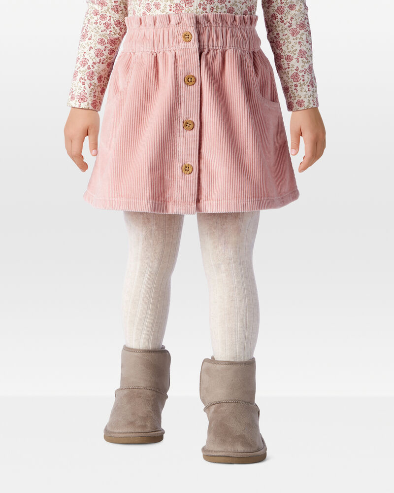 Toddler Girl Organic Cotton Corduroy Skirt, image 3 of 6 slides