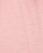 Baby 2-Piece Button-Front Tank & Pull-On Pant Set - Pink, image 2 of 3 slides