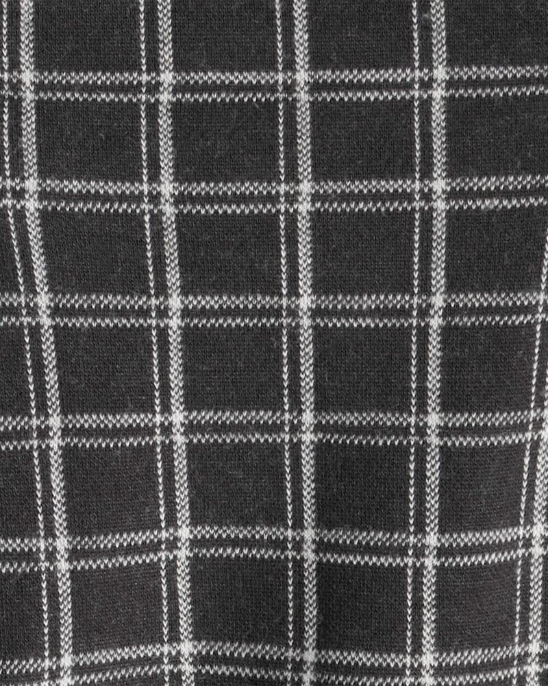 Toddler Girl Plaid Skirt - Grey, image 2 of 5 slides