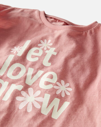 Toddler Organic Cotton Flutter Sleeve Tee, 