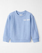 Toddler Organic Cotton Big Bro Sweatshirt, image 1 of 4 slides