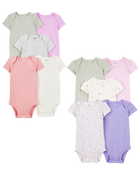 Baby 10-Pack Short-Sleeve Bodysuits, image 1 of 14 slides