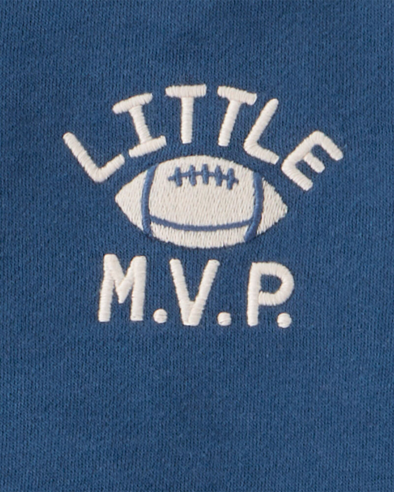 Toddler Boy 3-Piece DayDream Fleece Varsity Jacket Outfit Set, image 5 of 6 slides