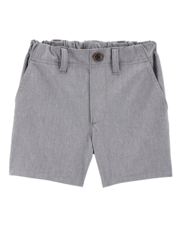 Toddler 2-Pack Active Pull-On Uniform Shorts - Grey, 