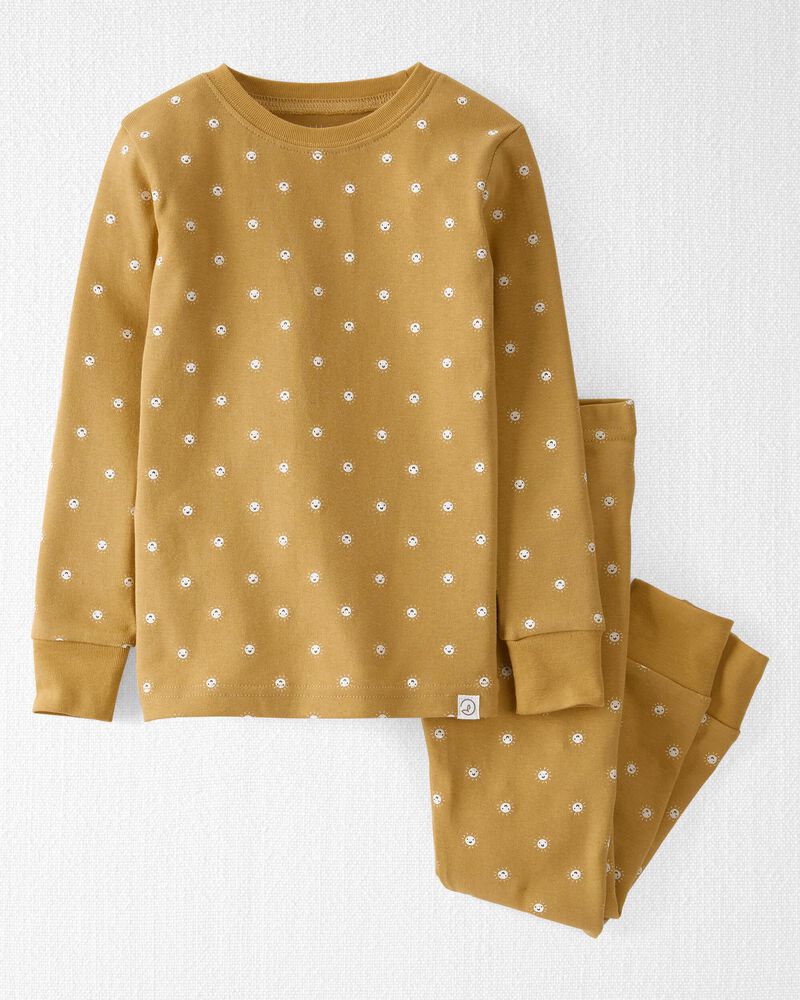 Toddler 2-Piece Organic Cotton Pajamas, image 1 of 4 slides