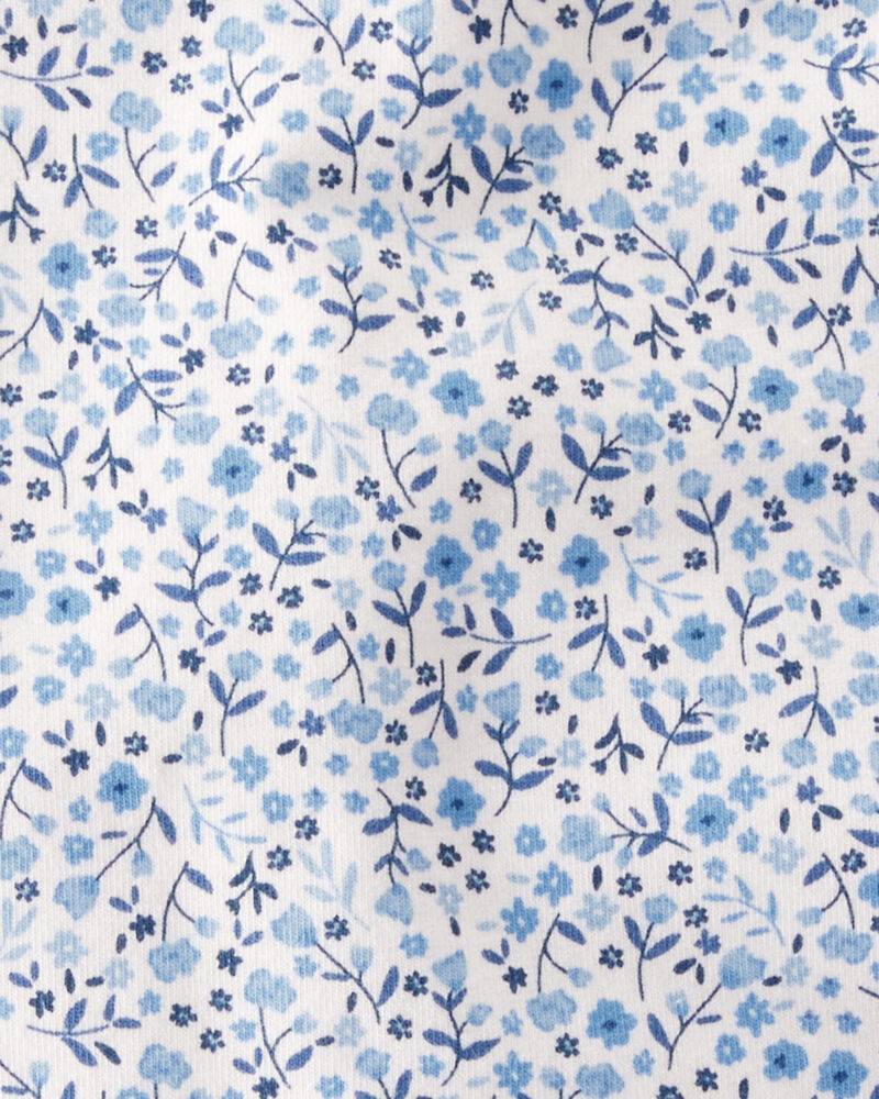 Toddler Organic Cotton Dress in Meadow Bloom Print, image 4 of 5 slides