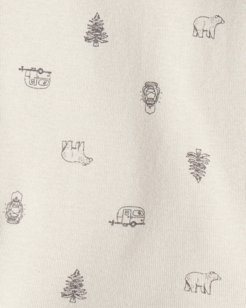 Baby Boy 3-Piece Vest, Bodysuit & Pant Set - Ivory/Grey, image 3 of 5 slides