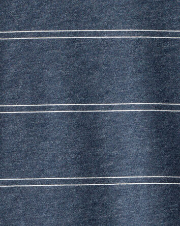 Boys Striped Long-Sleeve Tee - Navy, 