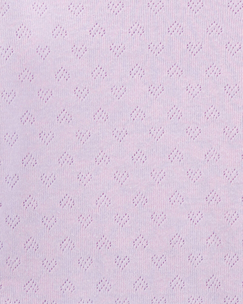 Baby 4-Piece Long-Sleeve Pointelle Bodysuits, image 2 of 7 slides