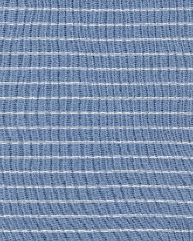 Baby 7-Piece Short-Sleeve Bodysuits & Pull-On Pants Set - Blue, image 7 of 12 slides