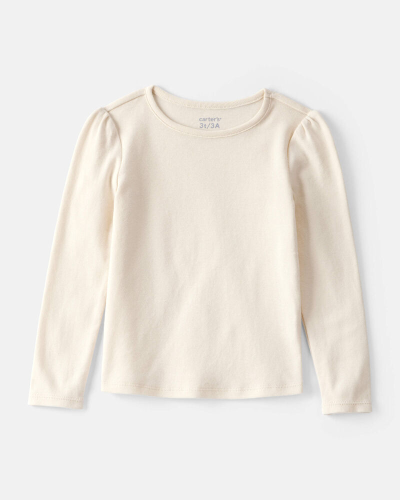 Toddler Girl 2-Piece Leopard Print Cotton Long-Sleeve Dress Set - Brown, image 3 of 6 slides