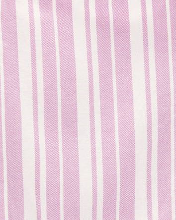 Kid Striped Peplum Top - Pink, 