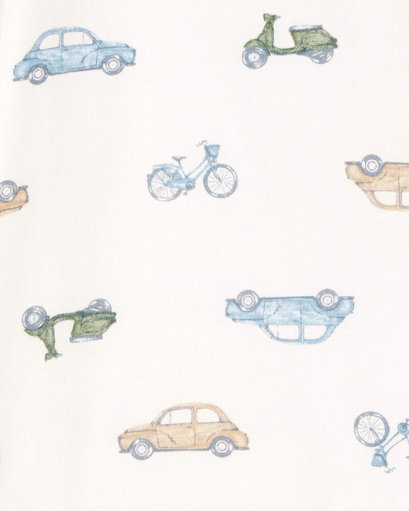 Baby Boy 2-Pack PurelySoft Sleeper Gowns - Blue, image 4 of 7 slides