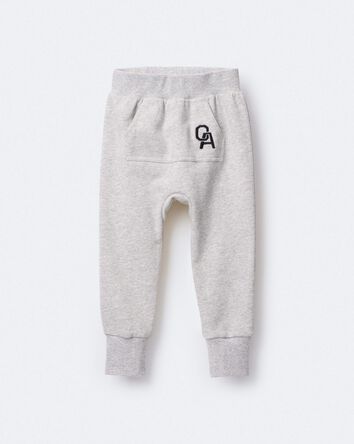 Toddler Boy Jogger Pant - Heather Grey, 