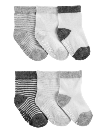 Baby 6-Pack Booties, 