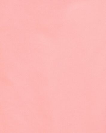 Kid 2-Piece Floral Active Twist Tank & Flowy Layered Flip Short Set - Coral, 