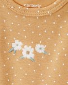 Baby Girl 3-Piece Floral Little Character Set&reg; - Gold/White, image 2 of 5 slides