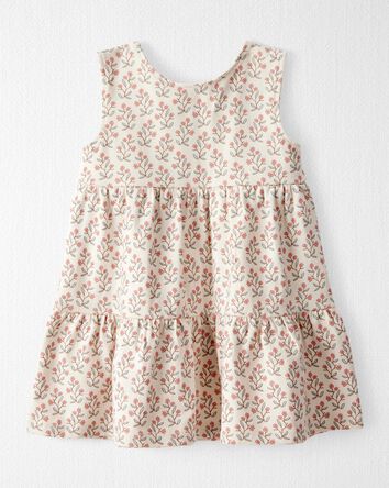 Baby Organic Cotton Floral-Print Dress, 