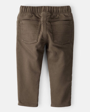 Baby Boy  Pull-On Slim Fit Pants - Brown, 
