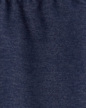 Kid 2-Pack Black & Navy Cotton Stretch Leggings, 