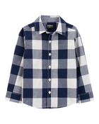 Toddler Plaid Button-Front Shirt, image 1 of 4 slides