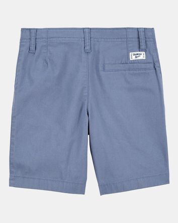 Boys Flat-Front Shorts - Blue, 