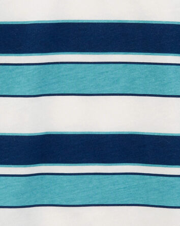 Kid Striped Henley Tee, 