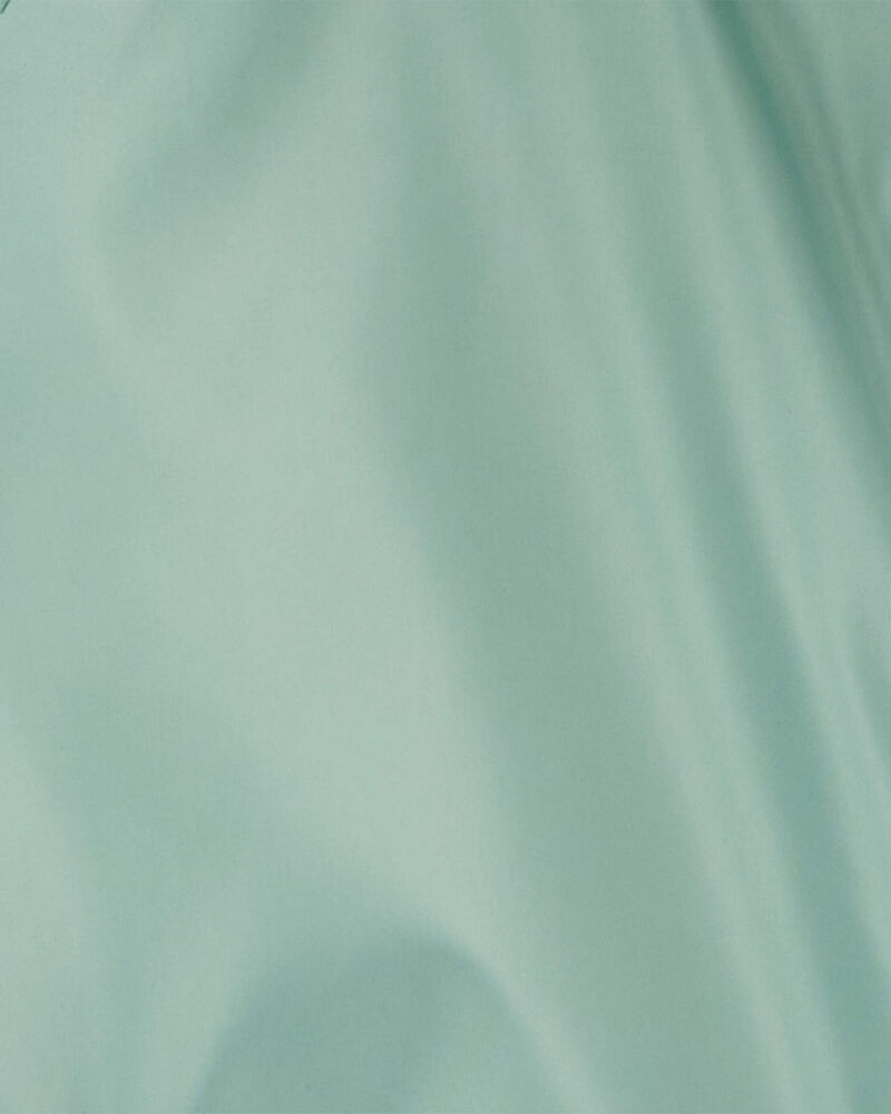 Toddler Girl Fleece-Lined Midweight Bomber Jacket - Green, image 3 of 3 slides