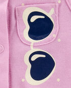 Baby Girl Pink 1-Piece Sleeveless Romper, image 2 of 3 slides